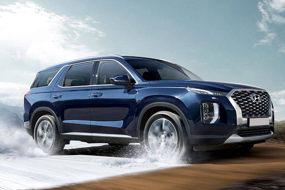 Hyundai Palisade Front Cross Side View Hyundai Palisade Front Cross Side View
