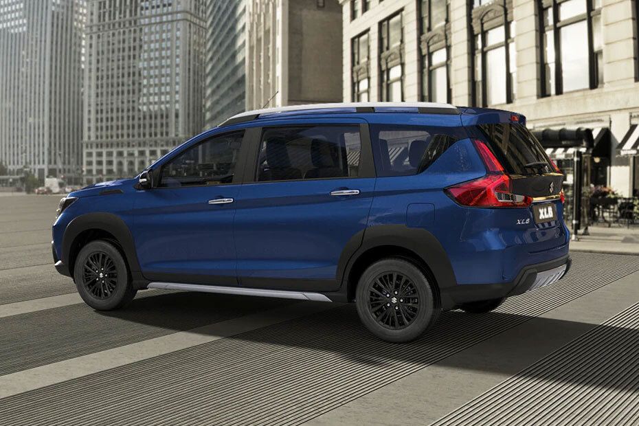 Rear Cross Side View of Maruti Suzuki XL6 Rear Cross Side View of Maruti Suzuki XL6