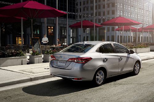 Yaris Rear angle view Yaris Rear angle view