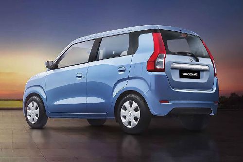 Rear Cross Side View of Maruti Suzuki Wagon R