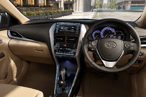 Dashboard View of Yaris Dashboard View of Yaris