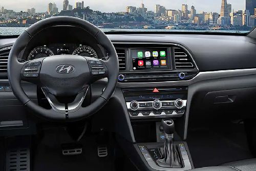 Dashboard View of Elantra Dashboard View of Elantra