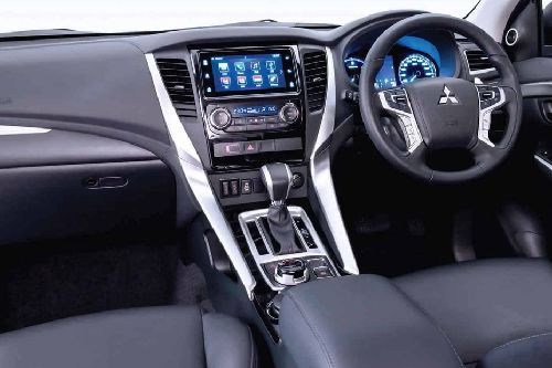 Dashboard View of Pajero Sport